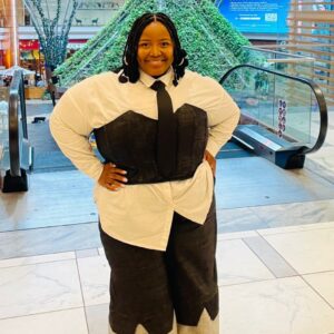 Monochrome Corset Set