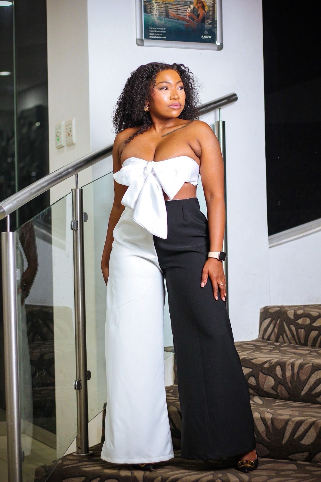 Crop Top & Palazzo Pants - Image 2